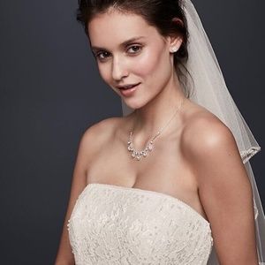 David’s Bridal wedding gown